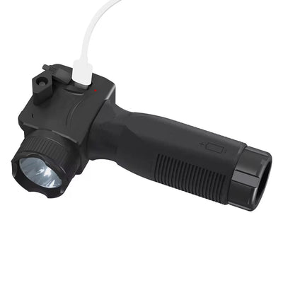 2000 Lumen Light/Strobe Green Laser Sight Rechargeable Rifle Grip Light